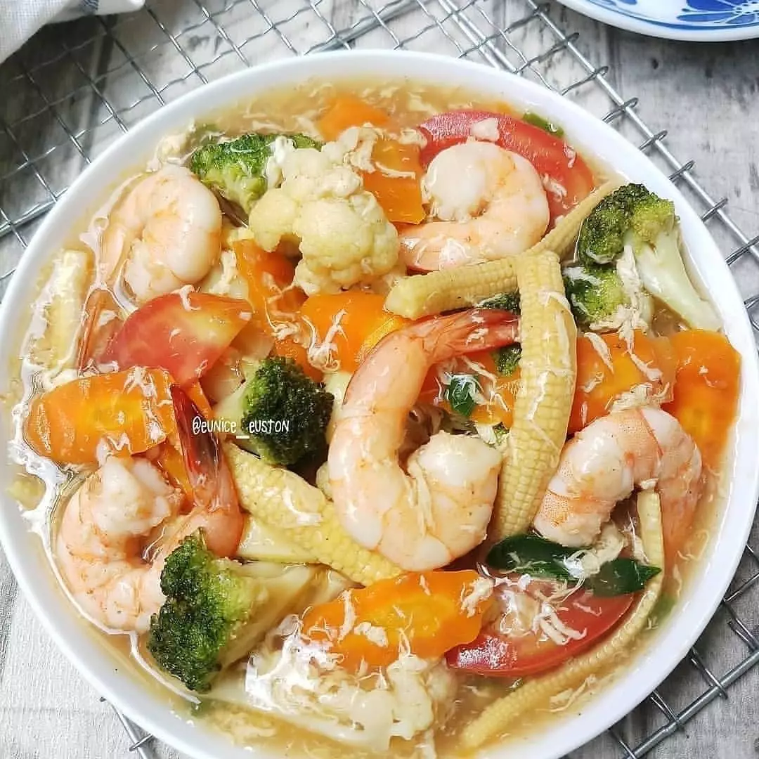 7 Resep capcay udang sederhana, gurih, enak dan mudah dibuat