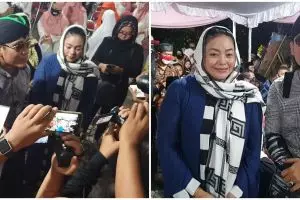 8 Momen pengajian 7 harian Didi Kempot, sang istri tampak tegar