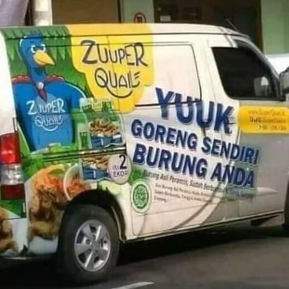 10 Slogan pekerjaan nyeleneh ini bikin susah nahan tawa
