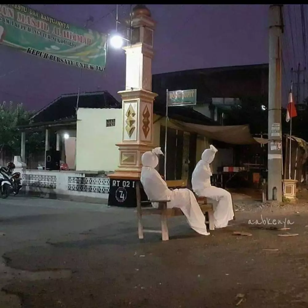 potret nyeleneh gagal seram © 2020 instagram.com potret nyeleneh gagal seram © 2020 instagram.com