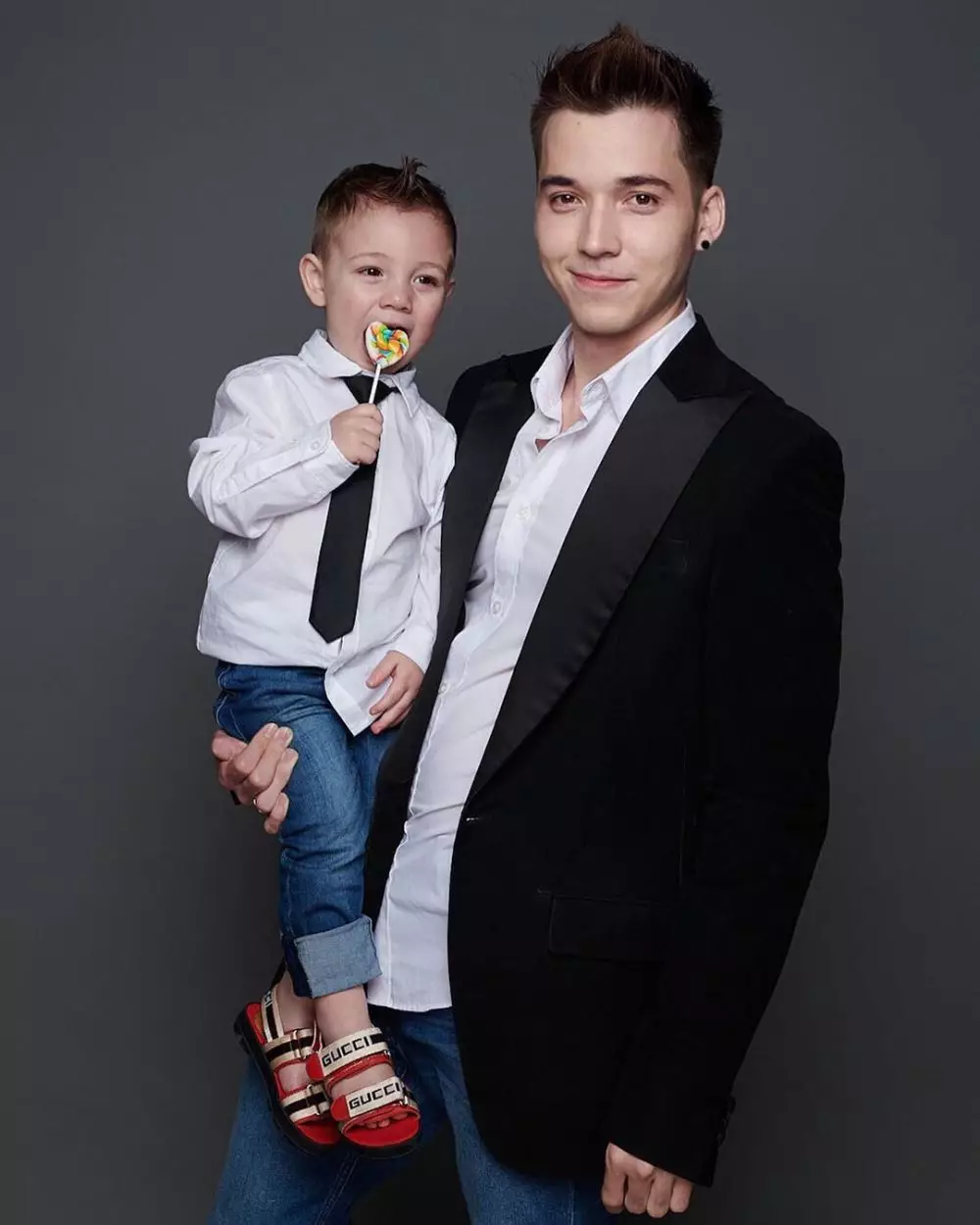 Stefan William dan Baby Cio instagram Stefan William dan Baby Cio instagram