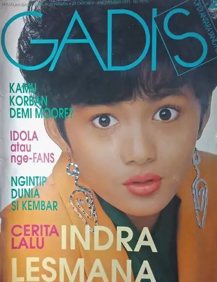 7 Potret lawas Krisdayanti di majalah jadul Instagram