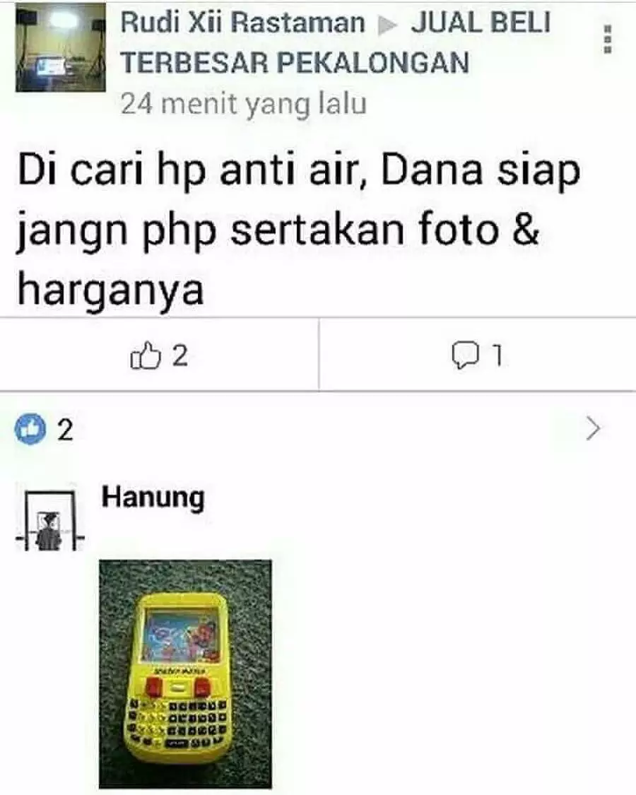 cara promosi lucu di Facebook © 2020 instagram.com