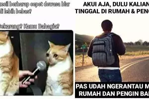 8 Meme masa kecil ingin cepat dewasa ini ngena banget