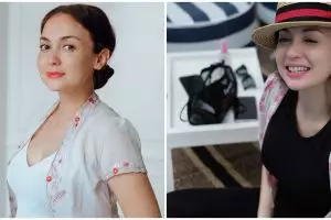 5 Gaya Rianti Cartwright rayakan 7 bulan kehamilan, simpel banget