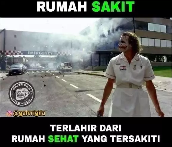meme rumah sakit berbagai sumber