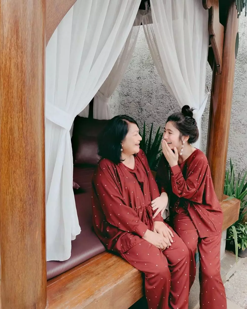 Febby Rastanty bareng ibunda © 2020 brilio.net