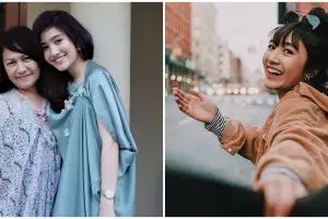 Jarang tersorot, ini 8 momen Febby Rastanty bareng ibunda