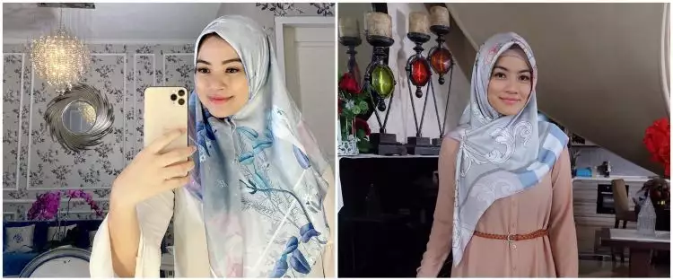 8 Potret Titi Kamal kenakan hijab, tuai pujian
