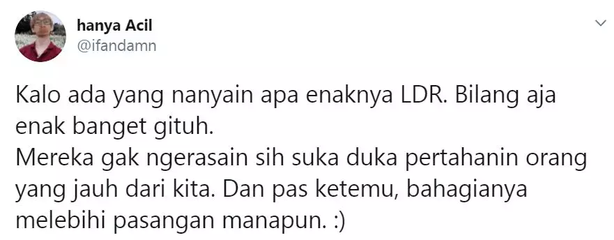 suka duka LDR berbagai sumber