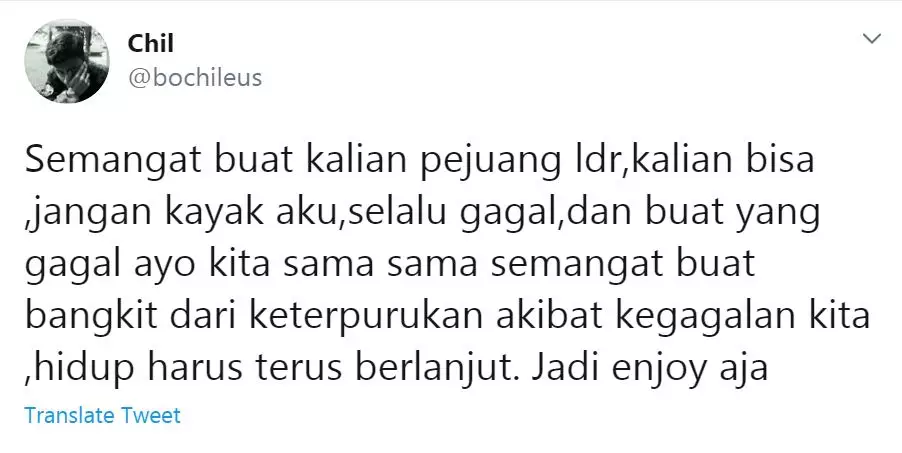 suka duka LDR berbagai sumber
