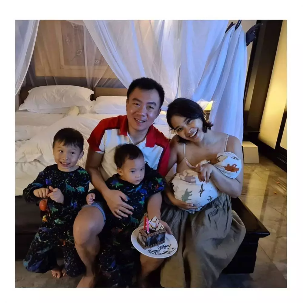 potret winda viska momong anak instagram