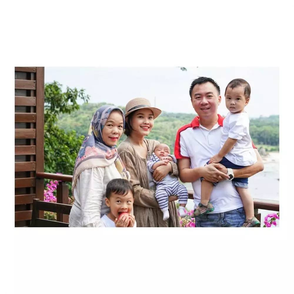 potret winda viska momong anak instagram