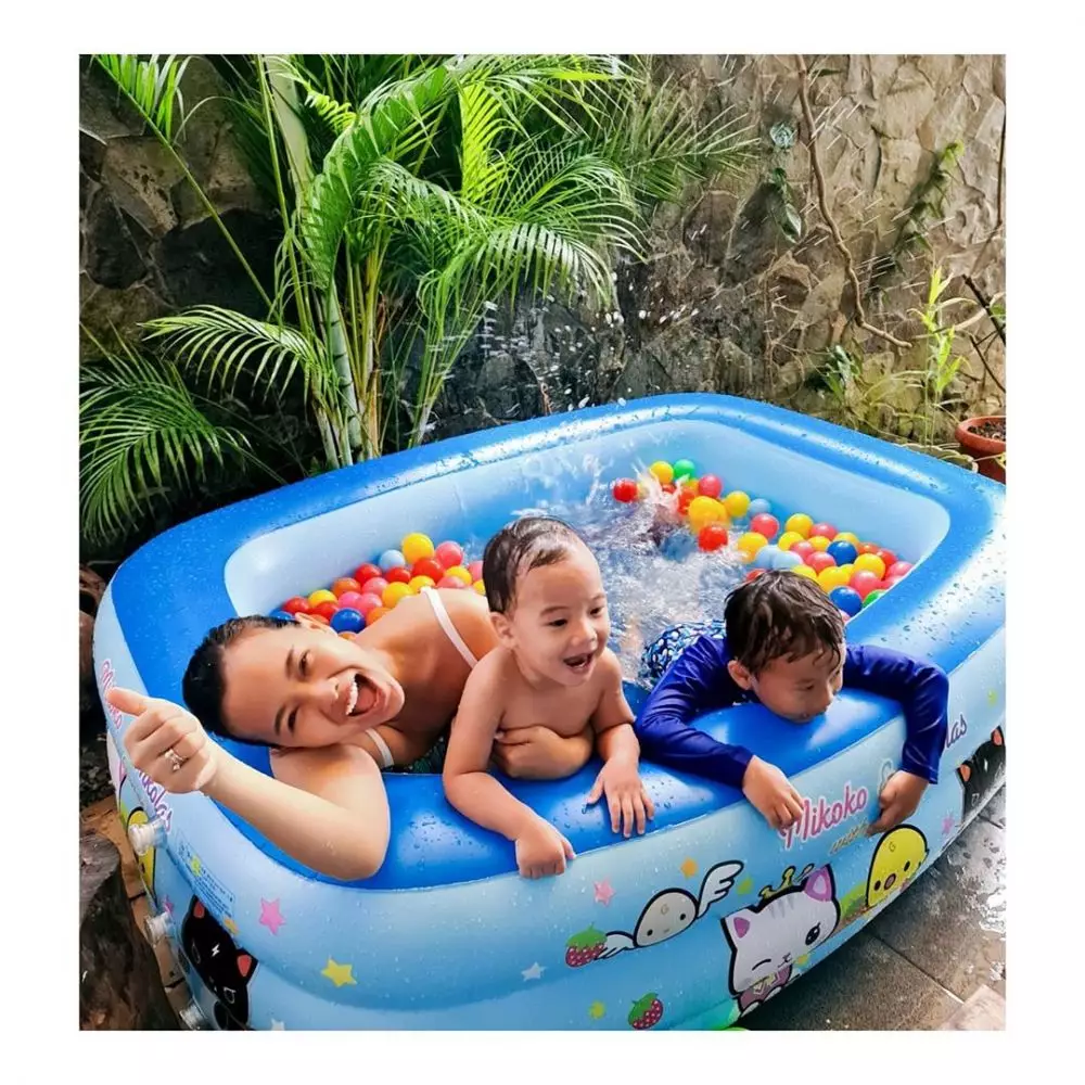 potret winda viska momong anak instagram