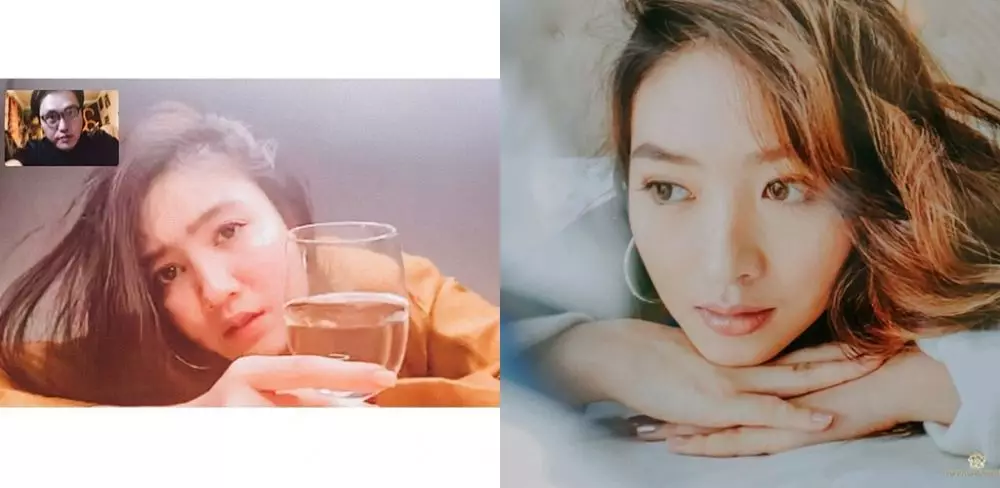 Beda gaya pemotretan Febby dan Natasha  Instagram