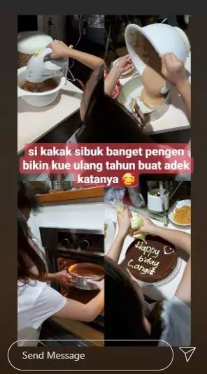 momen ulang tahun ke-3 anak Dian Ayu instagram