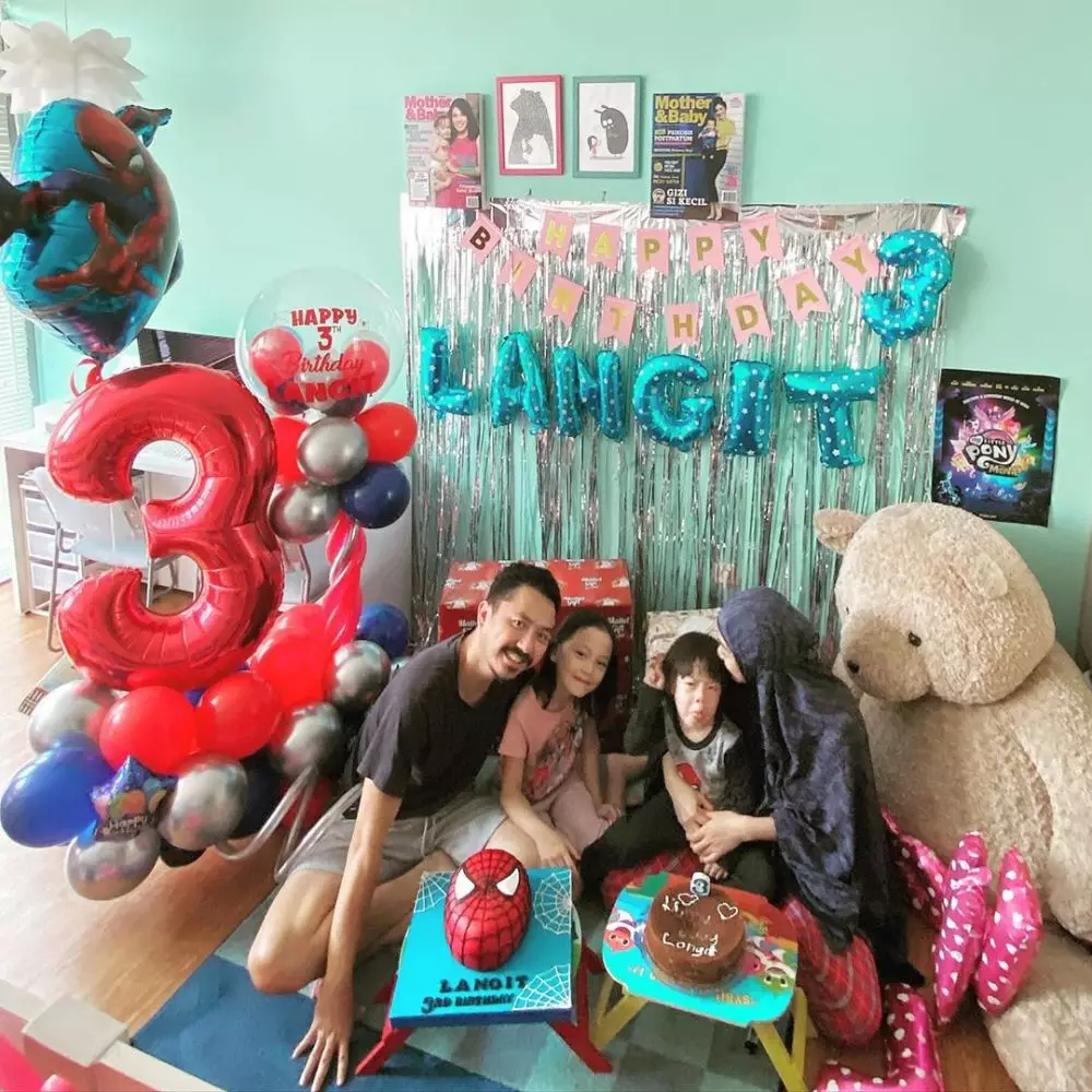 momen ulang tahun ke-3 anak Dian Ayu instagram