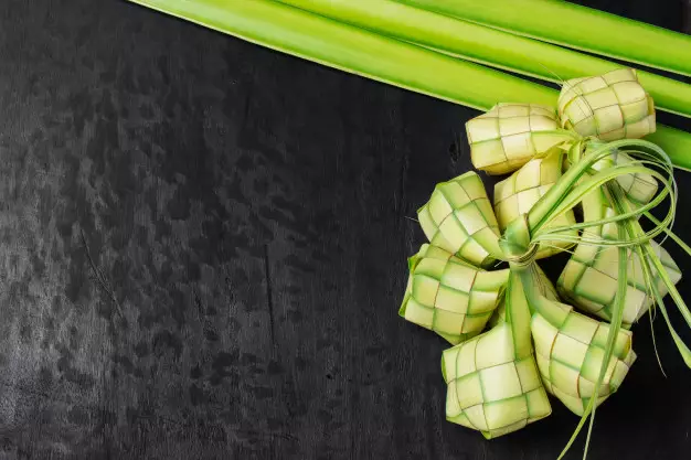 sejarah ketupat lebaran © 2020 freepik.com