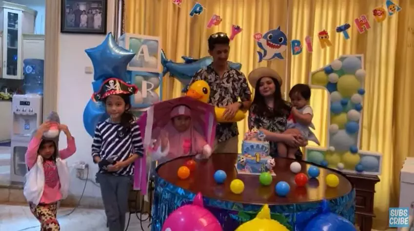 Momen ulang tahun pertama anak Tasya Kamila Instagram dan YouTube Momen ulang tahun pertama anak Tasya Kamila Instagram dan YouTube