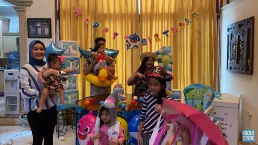 Momen ulang tahun pertama anak Tasya Kamila Instagram dan YouTube Momen ulang tahun pertama anak Tasya Kamila Instagram dan YouTube