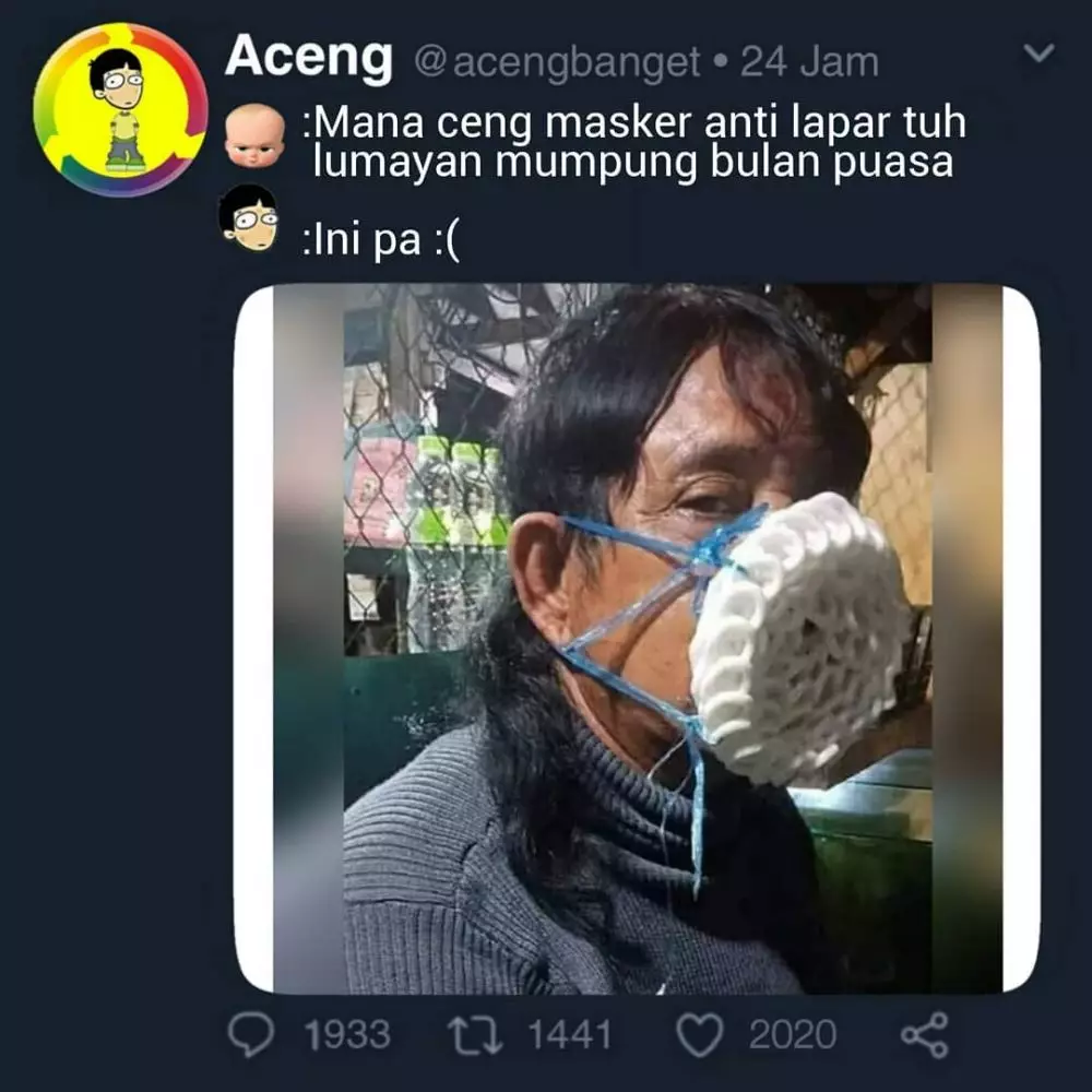 meme lucu lika-liku puasa © 2020 instagram.com meme lucu lika-liku puasa © 2020 instagram.com