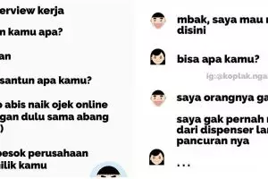 10 Meme lucu trik wawancara kerja ini malah bikin tepuk jidat