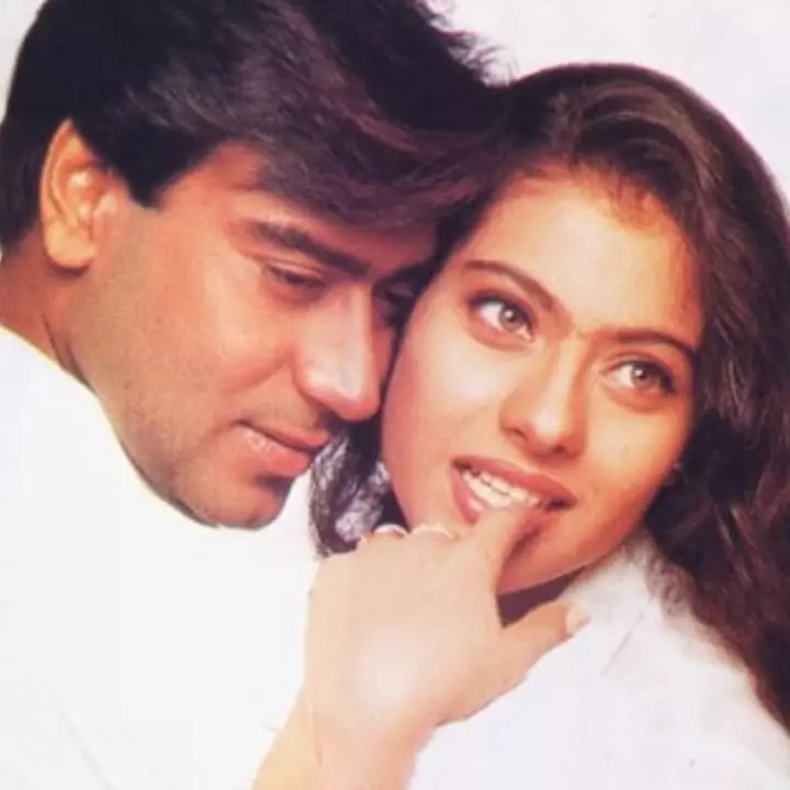 potret lawas kajol dan ajay Instagram