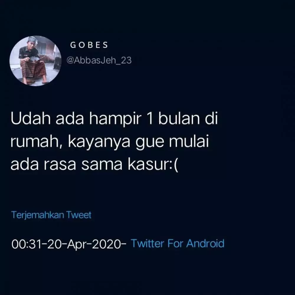 meme lucu curhat kelamaan di rumah © 2020 instagram.com meme lucu curhat kelamaan di rumah © 2020 instagram.com
