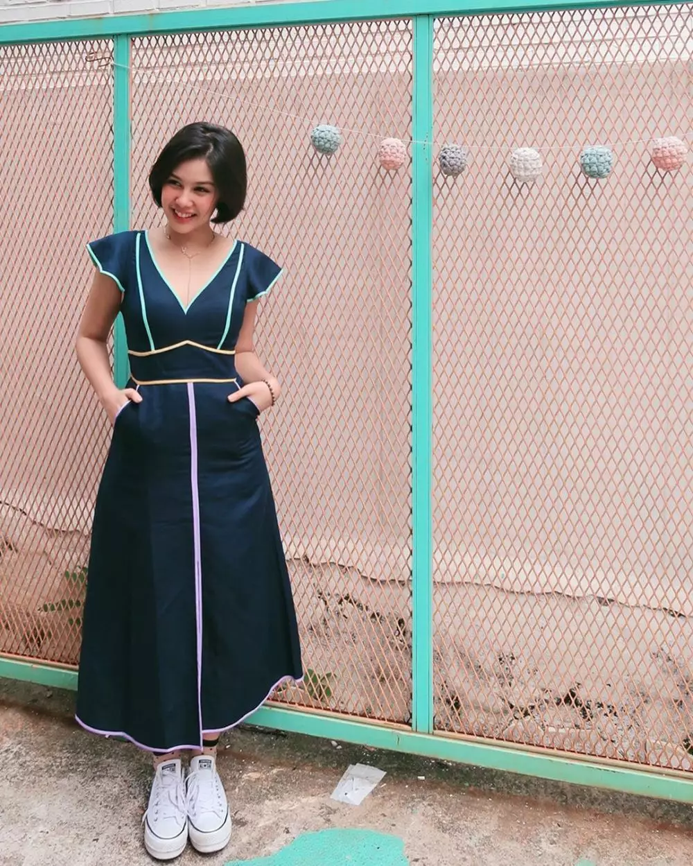 Potret menawan Vanesha Prescilla © 2020  Instagram/@vaneshaass