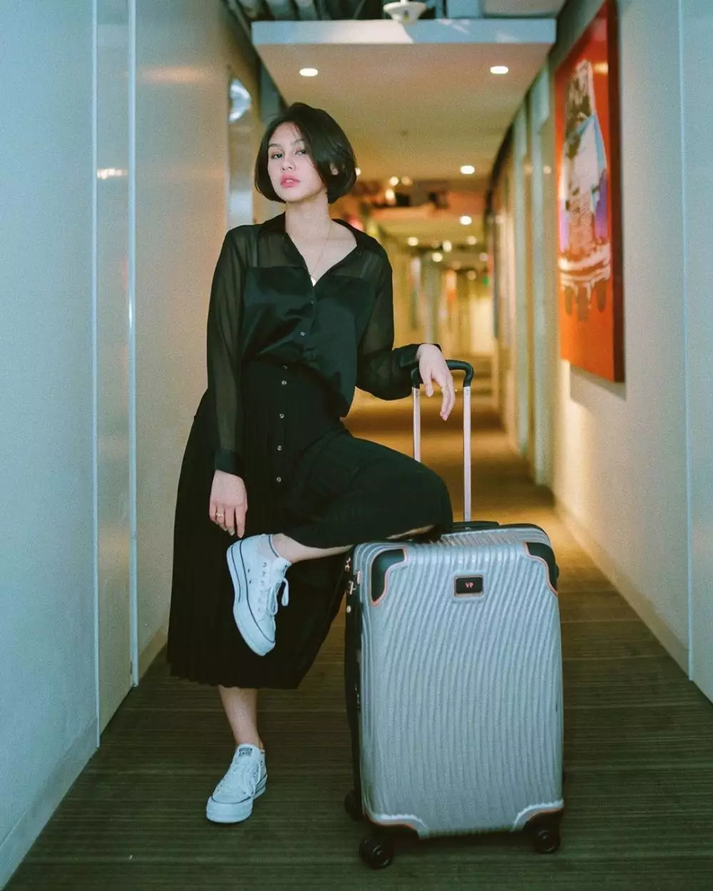 Potret menawan Vanesha Prescilla © 2020  Instagram/@vaneshaass