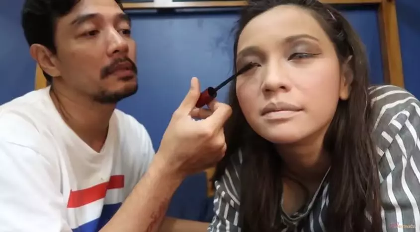 potret hesti sebelum dan sesudah make up youtube