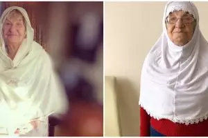 Nenek berusia 85 tahun ini jadi mualaf, kisahnya mengharukan