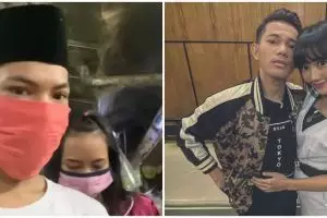 7 Momen Tegar temani istri belanja ke pasar, napak tilas tempat ngamen