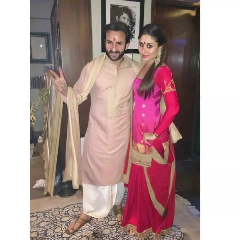 Kareena dan Saif Ali instagram