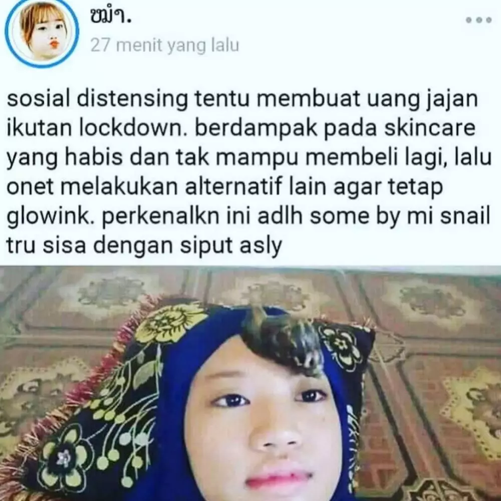 status FB lucu ngasih tutorial © 2020 instagram.com