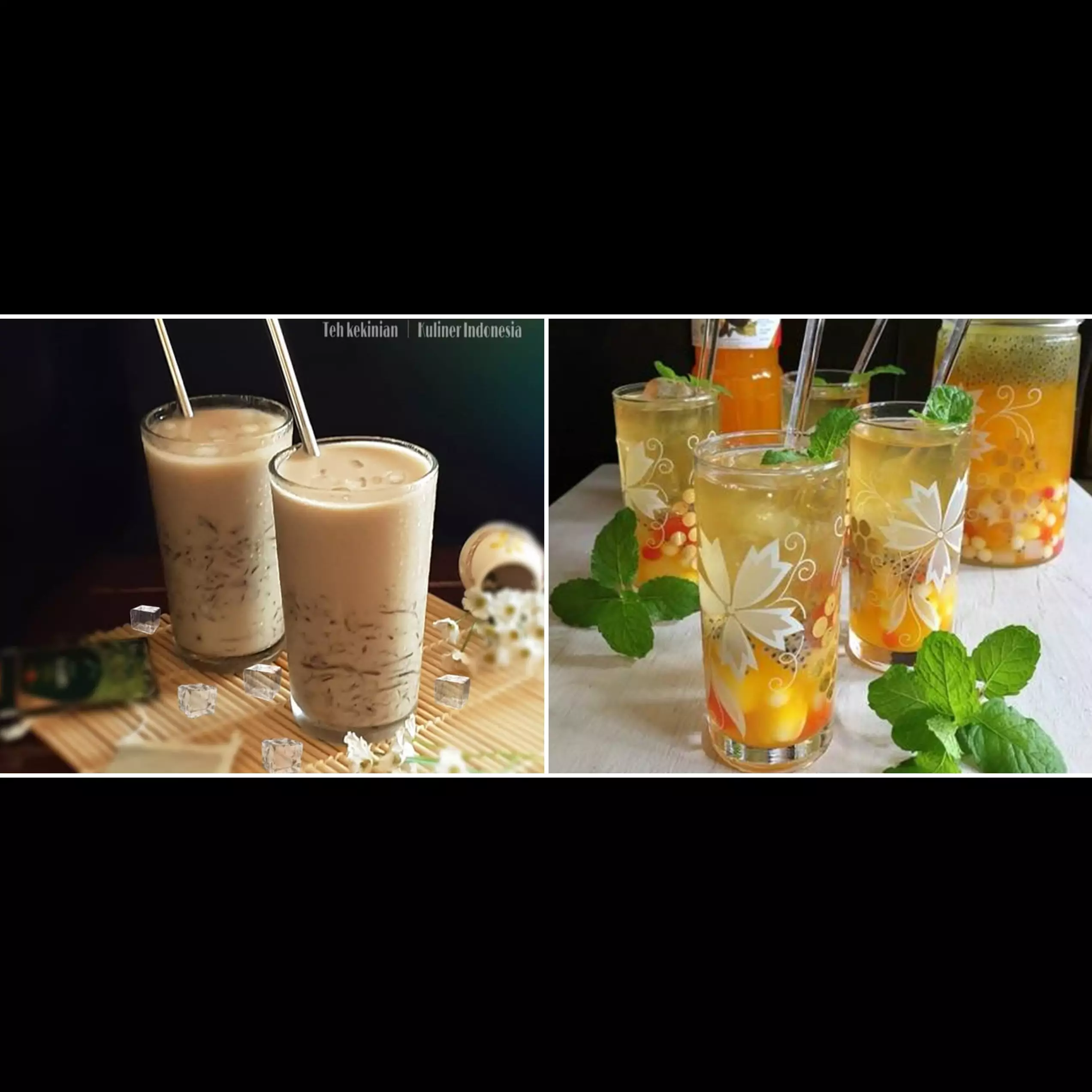 10 Kreasi minuman es teh, segar, &amp; mudah dibuat untuk buka puasa