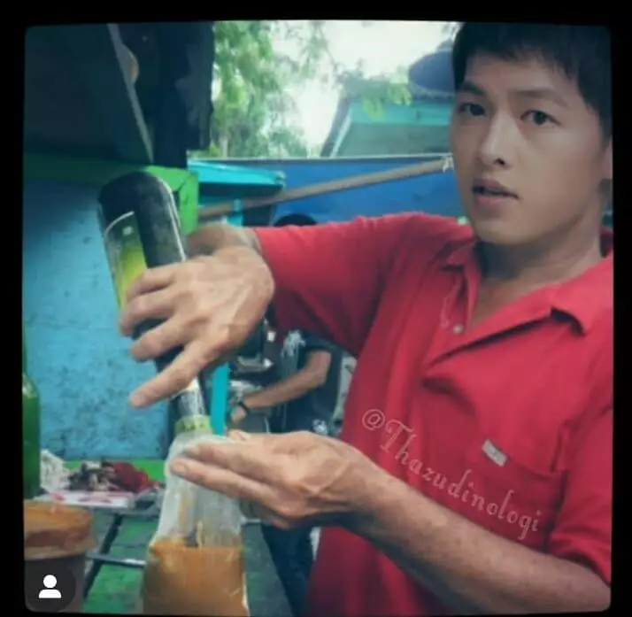 Editan foto seleb dunia jadi pedagang Berbagai sumber