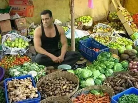 Editan foto seleb dunia jadi pedagang Berbagai sumber