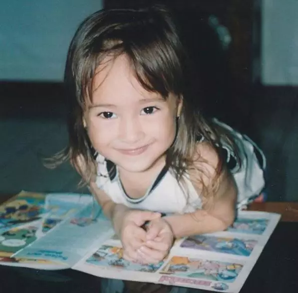 8 potret Caitlin Halderman sewaktu kecil Instagram