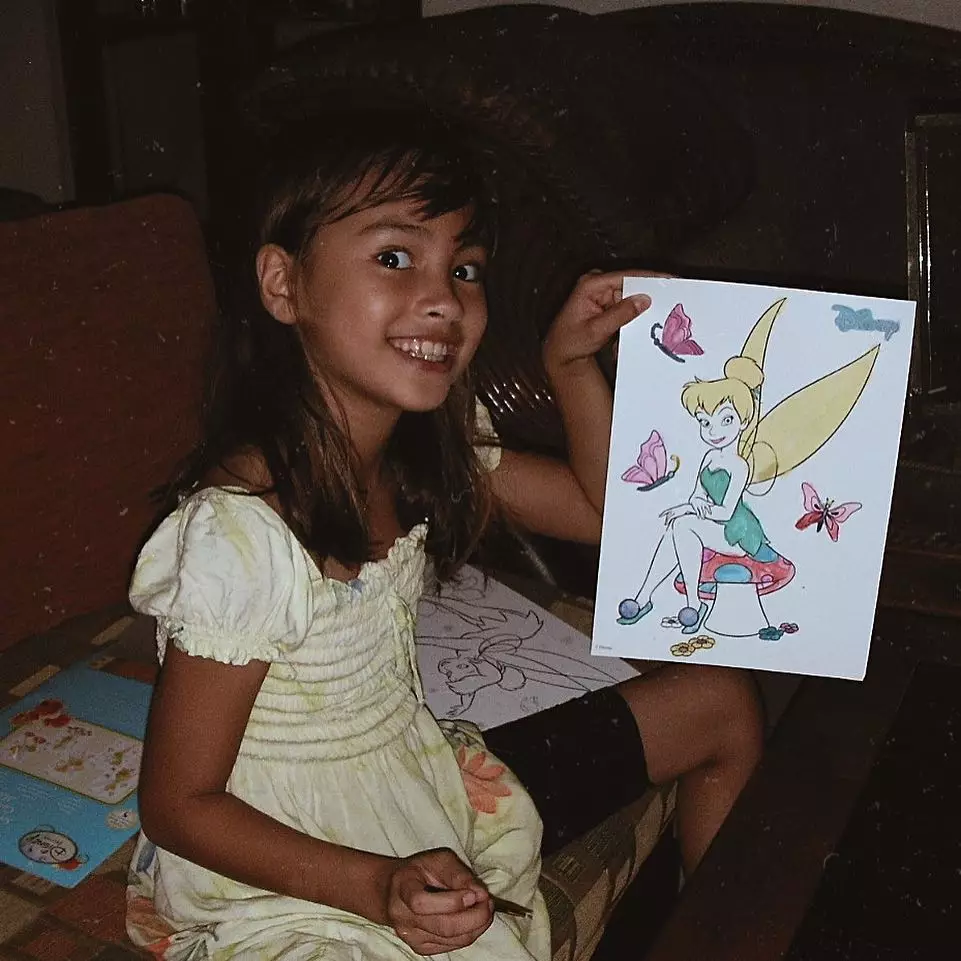 8 potret Caitlin Halderman sewaktu kecil Instagram