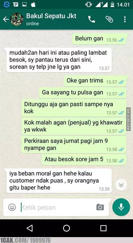 chat penjual online shop nggak fokus © 2020 instagram.com chat penjual online shop nggak fokus © 2020 instagram.com