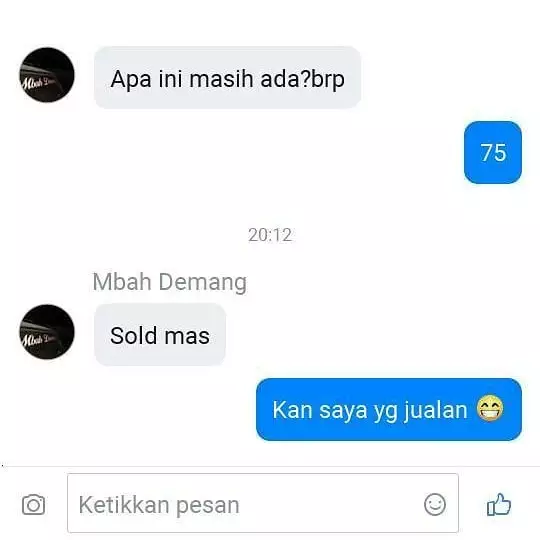chat penjual online shop nggak fokus © 2020 instagram.com chat penjual online shop nggak fokus © 2020 instagram.com