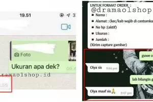 10 Chat lucu penjual online shop kurang fokus ini bikin senyum tipis