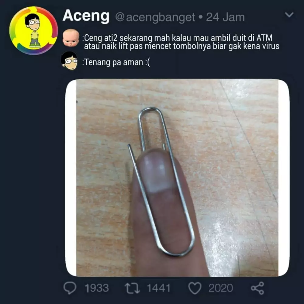 meme lucu mencari solusi © 2020 instagram.com