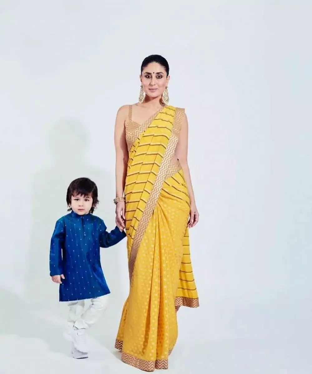Kareena Kapoor momong Taimur  Instagram
