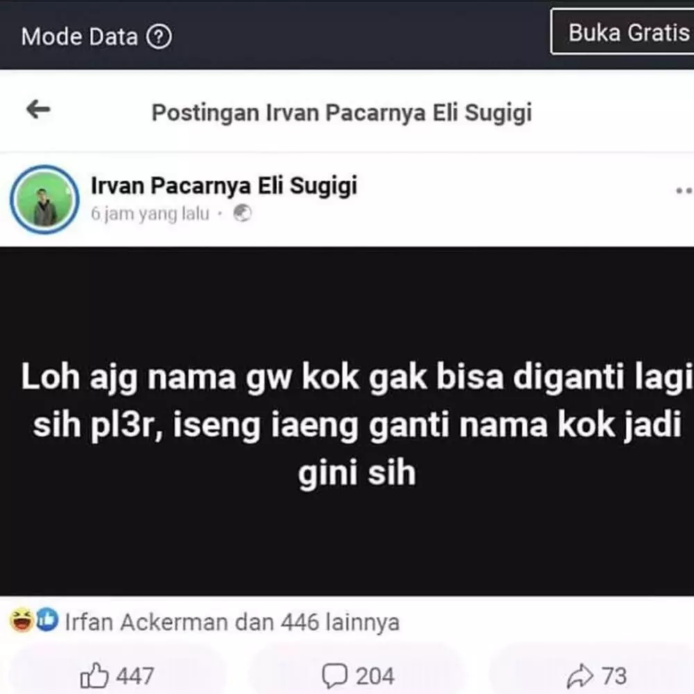 status FB masalah hidup © 2020 instagram.com