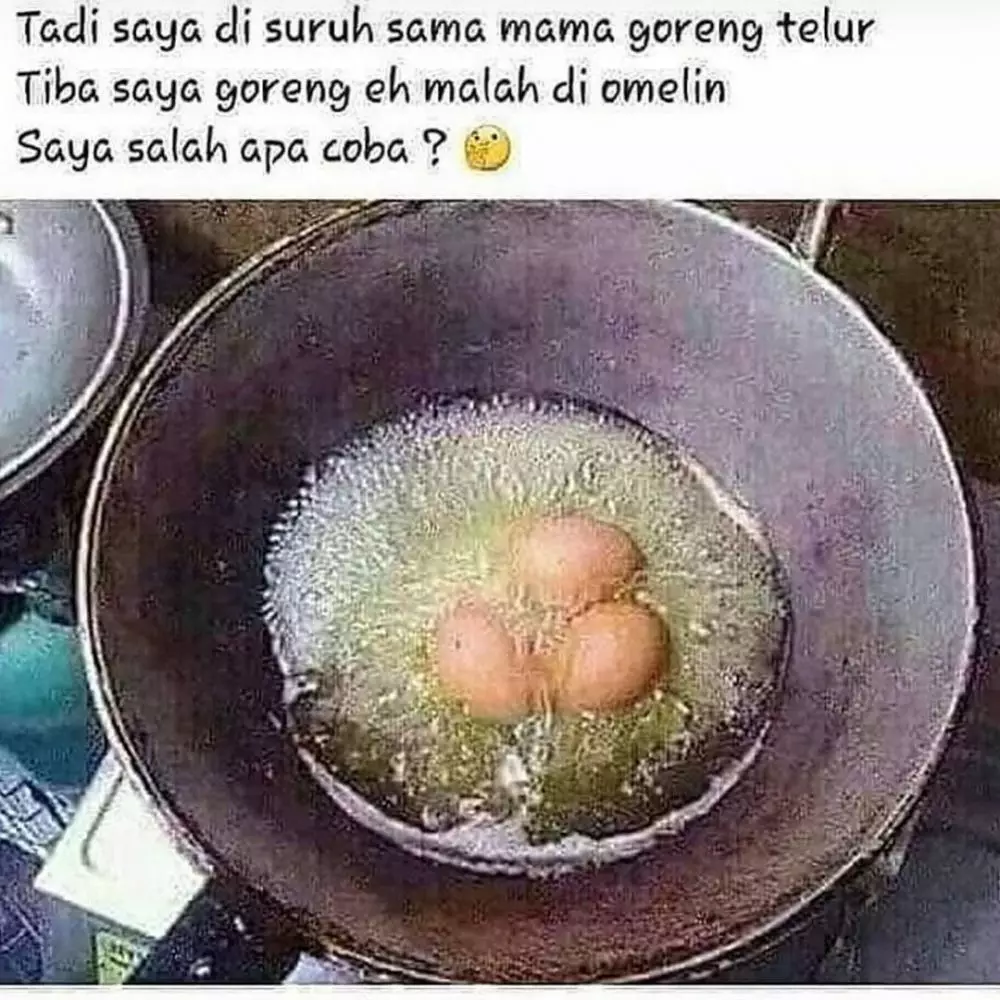 status lucu susahnya masak © 2020 instagram.com status lucu susahnya masak © 2020 instagram.com