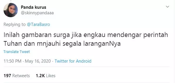 respons kocak warganet komentari foto tara basro twitter respons kocak warganet komentari foto tara basro twitter