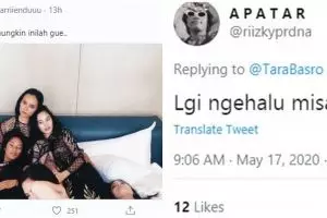 10 Respons kocak warganet komentari foto Tara Basro, bikin nyengir