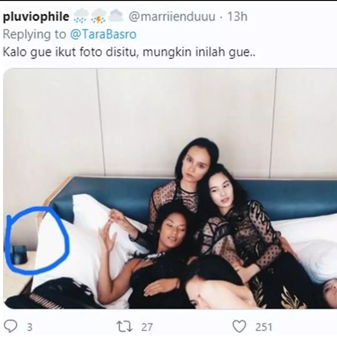 10 Respons kocak warganet komentari foto Tara Basro, bikin nyengir